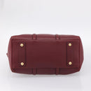 LOUIS VUITTON Parnasea SC Bag MM Boston Bag Leather Red M94762 LV Auth bs37008V-5