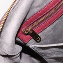 LOUIS VUITTON Parnasea SC Bag MM Boston Bag Leather Red M94762 LV Auth bs37008V-24