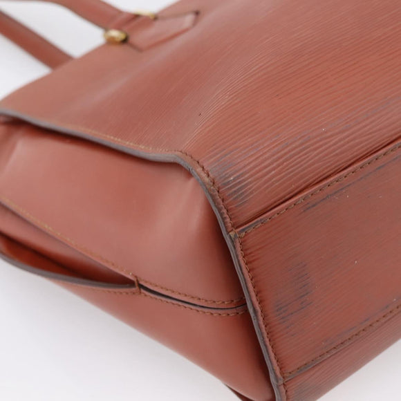 LOUIS VUITTON Epi Duplex Shoulder Bag Brown M52423 LV Auth bs37011
