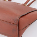 LOUIS VUITTON Epi Duplex Shoulder Bag Brown M52423 LV Auth bs37011-16