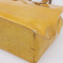 LOUIS VUITTON Monogram Vernis Reade PM Hand Bag Beige M91144 LV Auth bs37012-9