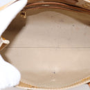 LOUIS VUITTON Monogram Vernis Reade PM Hand Bag Beige M91144 LV Auth bs37012-11
