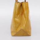 LOUIS VUITTON Monogram Vernis Reade PM Hand Bag Beige M91144 LV Auth bs37012-3