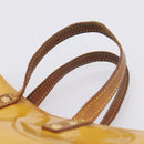 LOUIS VUITTON Monogram Vernis Reade PM Hand Bag Beige M91144 LV Auth bs37012-8