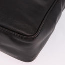 BALENCIAGA Shoulder Bag Suede Leather Brown Gold Auth bs37014-16