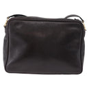 BALENCIAGA Shoulder Bag Suede Leather Brown Gold Auth bs37014-2