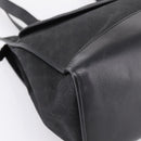 GUCCI GG Canvas Hand Bag Black Gold 002 2854 0305 Auth bs37022-11