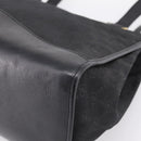 GUCCI GG Canvas Hand Bag Black Gold 002 2854 0305 Auth bs37022-12