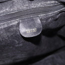 GUCCI GG Canvas Hand Bag Black Gold 002 2854 0305 Auth bs37022-15