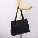 GUCCI GG Canvas Hand Bag Black Gold 002 2854 0305 Auth bs37022-23