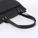 GUCCI GG Canvas Hand Bag Black Gold 002 2854 0305 Auth bs37022-7