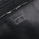 GUCCI Business Bag Canvas Black Silver 019 0327 Auth bs37023-14