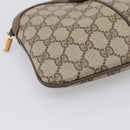 GUCCI GG Supreme Web Sherry Line Bag PVC Beige Gold 904 02 047 Auth bs37024-11