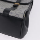 GUCCI Micro GG Supreme Hand Bag PVC Navy Gold 000 46 4857 Auth bs37025-11