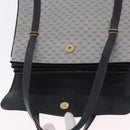 GUCCI Micro GG Supreme Hand Bag PVC Navy Gold 000 46 4857 Auth bs37025-15