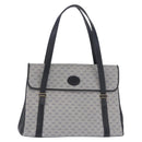 GUCCI Micro GG Supreme Hand Bag PVC Navy Gold 000 46 4857 Auth bs37025-2