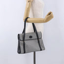GUCCI Micro GG Supreme Hand Bag PVC Navy Gold 000 46 4857 Auth bs37025-25