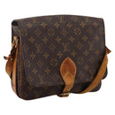LOUIS VUITTON Monogram Cartouchiere GM Shoulder Bag M51252 LV Auth bs37028-1