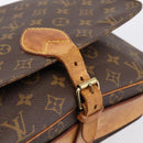 LOUIS VUITTON Monogram Cartouchiere GM Shoulder Bag M51252 LV Auth bs37028-9