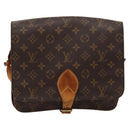 LOUIS VUITTON Monogram Cartouchiere GM Shoulder Bag M51252 LV Auth bs37028-13
