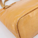 LOUIS VUITTON Monogram Vernis Houston Bag Marshmallow Pink M91302 Auth bs37029-16