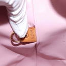 LOUIS VUITTON Monogram Vernis Houston Bag Marshmallow Pink M91302 Auth bs37029-12