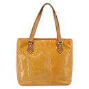 LOUIS VUITTON Monogram Vernis Houston Bag Marshmallow Pink M91302 Auth bs37029-2