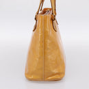 LOUIS VUITTON Monogram Vernis Houston Bag Marshmallow Pink M91302 Auth bs37029-3