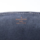 LOUIS VUITTON Epi Bicolor Varenne Hand Bag Black Blue M52385 LV Auth bs37031-19
