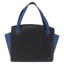 LOUIS VUITTON Epi Bicolor Varenne Hand Bag Black Blue M52385 LV Auth bs37031-13