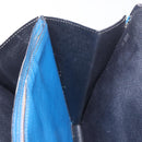 LOUIS VUITTON Epi Bicolor Varenne Hand Bag Black Blue M52385 LV Auth bs37031-24