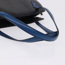 LOUIS VUITTON Epi Bicolor Varenne Hand Bag Black Blue M52385 LV Auth bs37031-7