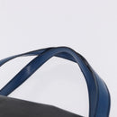 LOUIS VUITTON Epi Bicolor Varenne Hand Bag Black Blue M52385 LV Auth bs37031-14