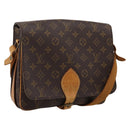 LOUIS VUITTON Monogram Cartouchiere GM Shoulder Bag M51252 LV Auth bs37032-1