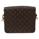 LOUIS VUITTON Monogram Cartouchiere GM Shoulder Bag M51252 LV Auth bs37032-2