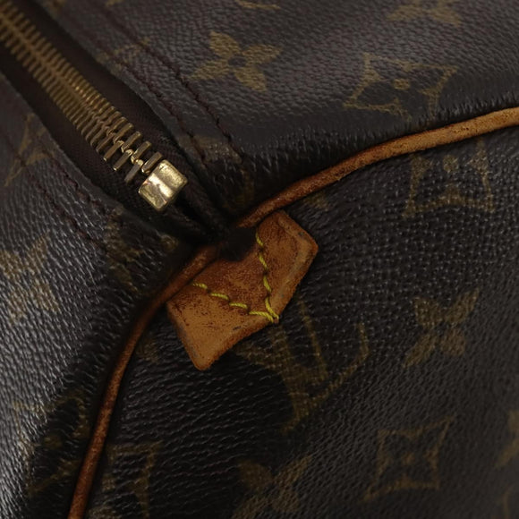 LOUIS VUITTON Monogram Keepall 55 Boston Bag M41424 LV Auth bs37033