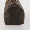 LOUIS VUITTON Monogram Keepall 55 Boston Bag M41424 LV Auth bs37033-4