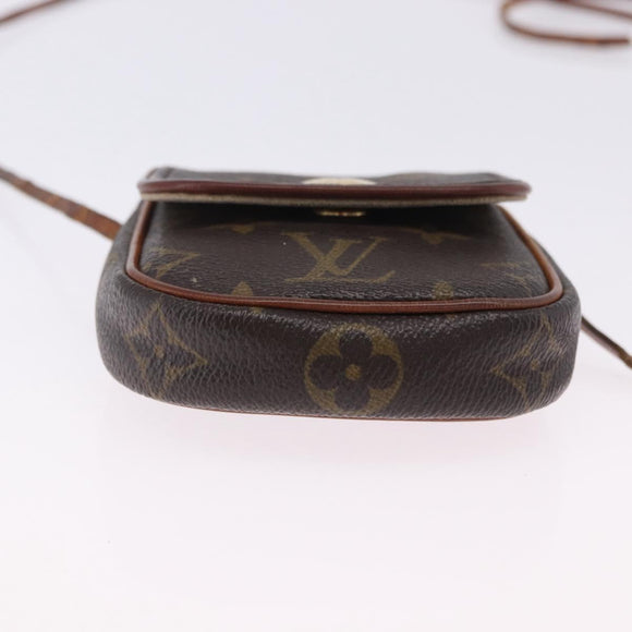 LOUIS VUITTON Monogram Pochette Cancun Shoulder Bag M60018 LV Auth bs37034