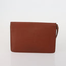 LOUIS VUITTON Epi Serie Dragonne Clutch Bag 2 Set Black Brown LV Auth bs37035-11