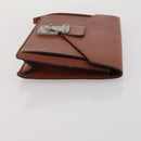 LOUIS VUITTON Epi Serie Dragonne Clutch Bag 2 Set Black Brown LV Auth bs37035-12