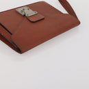 LOUIS VUITTON Epi Serie Dragonne Clutch Bag 2 Set Black Brown LV Auth bs37035-13