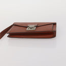 LOUIS VUITTON Epi Serie Dragonne Clutch Bag 2 Set Black Brown LV Auth bs37035-15
