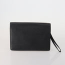 LOUIS VUITTON Epi Serie Dragonne Clutch Bag 2 Set Black Brown LV Auth bs37035-3