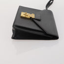 LOUIS VUITTON Epi Serie Dragonne Clutch Bag 2 Set Black Brown LV Auth bs37035-4