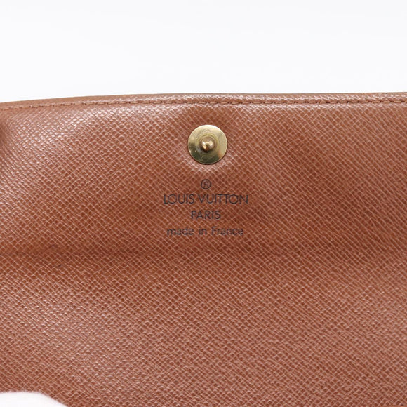 LOUIS VUITTON Monogram Portefeuille Alexandra Trifold Wallet M60047 Auth bs37037