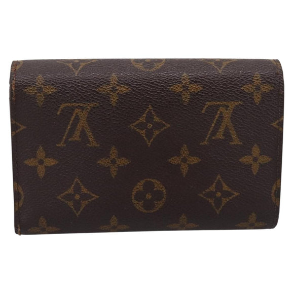 LOUIS VUITTON Monogram Portefeuille Alexandra Trifold Wallet M60047 Auth bs37037