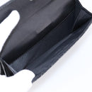Christian Dior Trotter Canvas Bifold Wallet Silver Black Auth bs37038-8