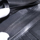 Christian Dior Trotter Canvas Bifold Wallet Silver Black Auth bs37038-12