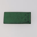 HERMES Wallet Leather Canvas 4 Set White Pink Green Auth bs37043-16