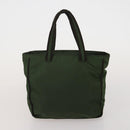 PRADA Hand Bag Nylon 3 Set Green Pink Auth bs37044-10